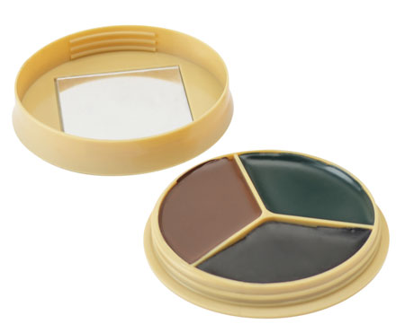 [888151014806] HME CMOFP3 Camo Face Paint Kit Black/Brown/Dark Green