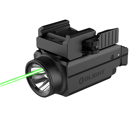 [6977261692913] Olightstore Usa Inc BALDERS Baldr S  Black Aluminum 800 Lumens White LED Bulb/ Green Laser
