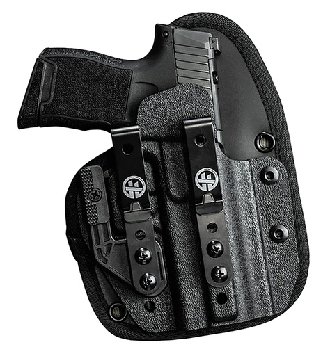 [198715088021] ADAPTIVE TACTICAL HT01005L OMNICARRY HOFTAC Holster IWB Black Belt Clip Mount Right Hand