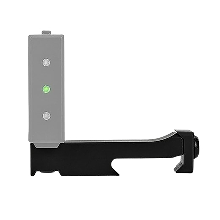 [990482727239] Mdt Sporting Goods Inc 109940BLK Vertical V-Mount  Extended Black Aluminum Compatible w/ Send It Gen2