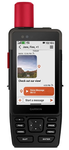 [753759329723] Garmin 0100292100 GPSMAP H1i Plus Dog Tracker/Maps/GPS 64GB Memory Black/Red Transflective, Color TFT Touchscreen