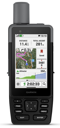 [753759329709] Garmin 0100292000 GPSMAP H1 Dog Tracker/Maps/GPS 64GB Memory Black/Gray Transflective, Color TFT Touchscreen