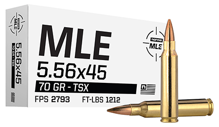 [810036152471] Norma Ammunition 601704041  Bondstrike 5.56mm 70gr 20 Per Box/10 Case