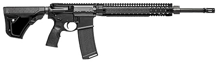 [815604015318] Daniel Defense 0214213175047 DDM4 MK12 SPR 5.56x45mm NATO 18" 20+1 Black Hard Coat Anodized 6 Position w/SoftTouch Overmolding Stock