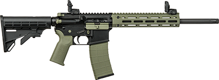 [850050173397] Tippmann Arms A101228 M4 LTE MSR 22 LR 25+1 16" Black Parkerized Threaded Barrel, OD Green Aluminum Receiver w/Picatinny Rail, M-LOK Handguard, Black Adj CAR15 Polymer Stock, OD Green Gen2 Grip, Right