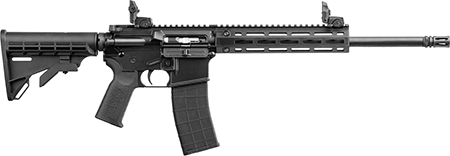 [857253008044] Tippmann Arms A101034 M4 Pro MSR 22 LR 25+1 16" Black Parkerized Threaded Barrel, Matte Black Aluminum Receiver w/Picatinny Rail, M-LOK Handguard, Black Adj CAR15 Polymer Stock, Black Gen2 Grip, Right