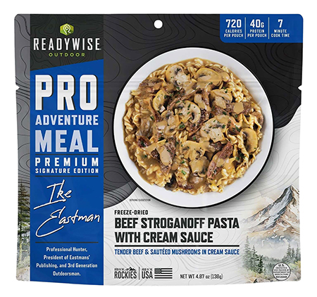 [850063052696] Wise Foods RW05402 Pro Meal Beef Stroganoff 2 Servings 6 Per Case