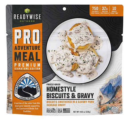 [850063052702] Wise Foods RW05403 Pro Meal Biscuits and Gravy 2 Servings 6 Per Case