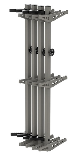 [697216000728] Novix/american Pride NX-4PCDW Double-Step Climbing Sticks Classic Aluminum 32" Long 9" Wide 4 Pack