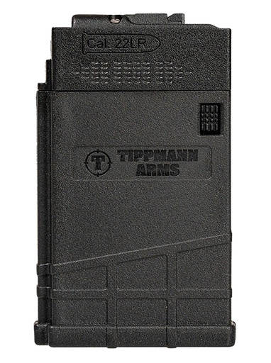 [857253008136] Tippmann Arms A201065 M4-22  10rd Low Profile 22 LR, Black Steel