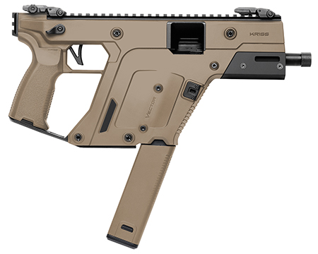 [810172121768] KRISS KV90-3PFD00   VECTOR SDP G3 9MM   5.5  FDE