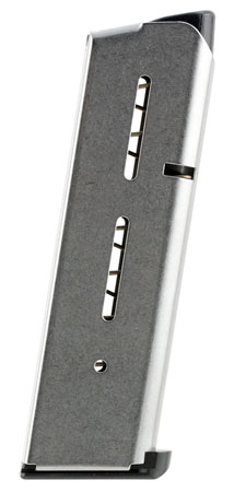 [874218002589] Wilson Combat 47DC 1911  8rd Detachable w/ Lo-Profile Steel Floor Plate 45 ACP Fits 1911 Government Stainless Steel