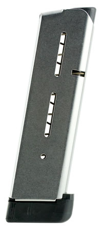 [874218002602] Wilson Combat 47DE 1911  8rd Extended 45 ACP Fits 1911 Government Stainless Steel