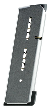 [874218002619] Wilson Combat 47DOX 1911  8rd Detachable w/ Lo-Profile Steel Floor Plate 45 ACP Stainless Steel