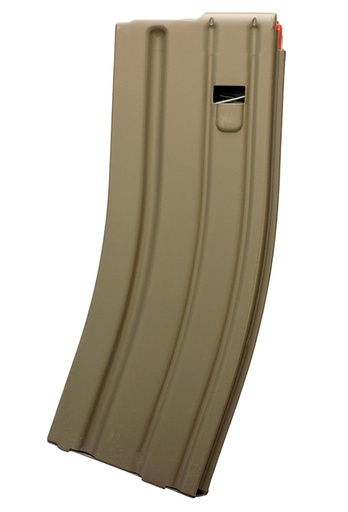 [810091157312] Global Ordnance LLC 810091157312   30rd 5.56/223 Fits AR-15 FDE Steel