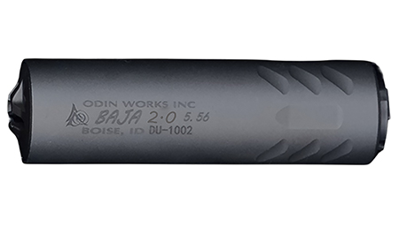 [850048530812] Odin Works SUP-BAJA-2.0-556-BLK BAJA  5.56mm 1.5" Black Steel 1/2"x28