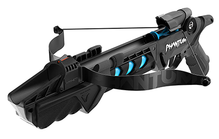 [042609500246] Barnett Outdoors BAR50024 Phantum Toy Crossbow Compact Black/Blue Includes Practice Target