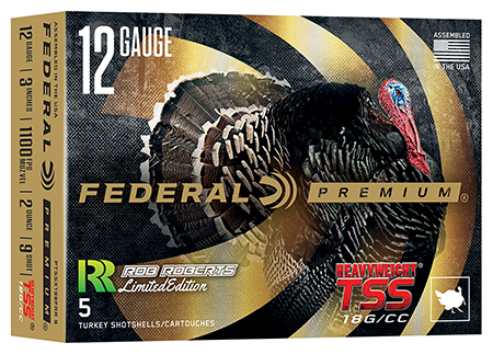 [604544705898] Federal PTSSX198FRR9  Heavyweight TSS 12Gauge 3" 2oz Tungsten 9Shot 5 Per Box/10 Case
