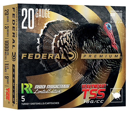 [604544705911] Federal PTSSX295FRR9  Heavyweight TSS 20Gauge 3" 1 5/8oz Tungsten 9Shot 5 Per Box/10 Case