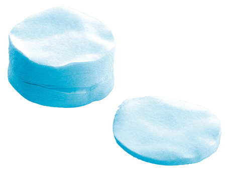 [810180301633] Thompson Center Arms, LLC 9026R Cleaning Patches Pre Saturated .45/.50Cal 2.50" Cotton Jar 100Ct