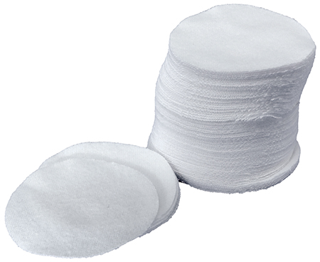 [810180301367] Thompson Center Arms, LLC 9033R Cleaning Patches  .45/.54Cal 2.50" Cotton 100Ct