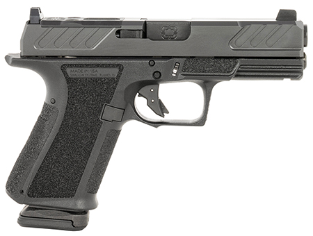 [810120315058] Shadow Systems SS-1306-B MR920 Foundation 9mm Luger 15+1 4" Black Nitride barrel, Black Nitride Optic Ready/Serrated Slide, Black Polymer Frame w/Beavertail  &  Picatinny Rail, Ambidextrous, *Blemished