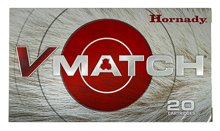 [090255834147] Hornady 83414 V-Match  22Creedmoor 69gr ELD-VT 20 Per Box/10 Case