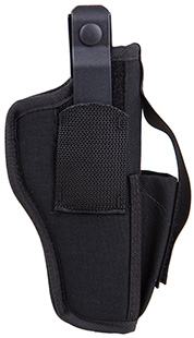 [648018045820] Blackhawk 40AM03BK Multi-Use  IWB/OWB Size 03 Black Nylon Belt Clip Fits Large Semi-Auto Fits 4.50-5" Barrel Ambidextrous