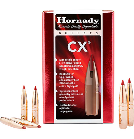 [090255227659] Hornady 22765 CX  25Cal 65gr 50 Per Box/40Case