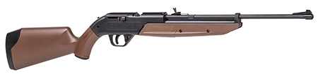 [028478076013] Crosman 760B 760 Pumpmaster Pump Air Rifle 177 18+1 Black Smooth Bore Steel Barrel, Black Receiver, Brown Synthetic Stock, Crossbolt Safety