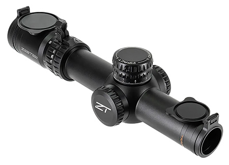[9334046006469] Zero Tech Optics TRED11024F-IR Thrive ED Black 1-10x24mm, 34mm Tube Illuminated RMG-L LPVO Reticle
