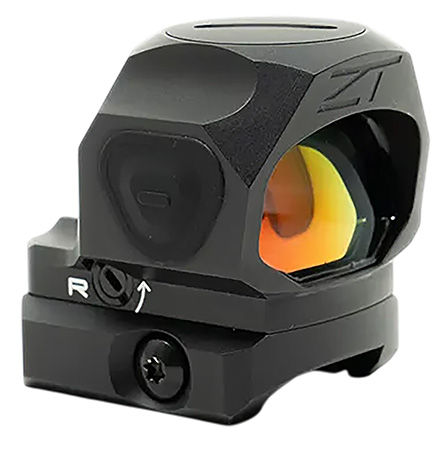[9334046005479] Zero Tech Optics TRAE28 Trace H.A.L.O Black 1x28mmx20mm 3 MOA Red Dot Reticle, Picatinny Rail/RMSc Footprint Mount