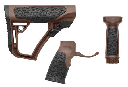 [815604016032] Daniel Defense 2810206145011 Collapsible Buttstock Pistol Grip/Vertical Foregrip AR-15 Mil Spec +
