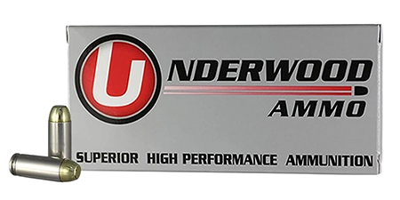 [816874020835] Underwood Ammo 241   10mmAuto 180gr Full Metal Jacket Flat Nose 50 Per Box/10 Case