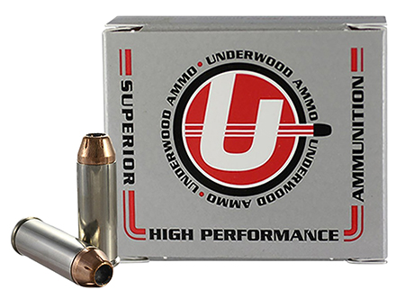 [816874021306] Underwood Ammo 433 XTP  45Colt 250gr Jacketed Hollow Point 20 Per Box/10 Case