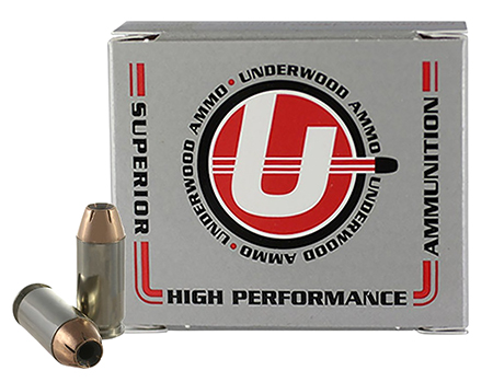 [816874021917] Underwood Ammo 627 ASP  460Rowland 185gr Jacketed Hollow Point 20 Per Box/10 Case