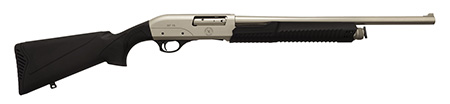 [812052022363] Silver Eagle Arms XP1220M XP Marine 12 Gauge 20" 4+1 3" Silver Marinecote Black Right Hand