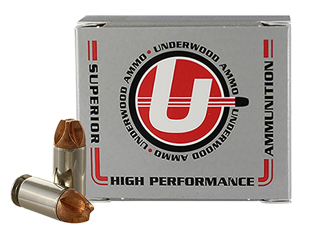 [816874020187] Underwood Ammo 844Underwood Ammo 844 Xtreme Defense 45ACP+P 135gr Solid Monolithic 20 Per Box/10 Case