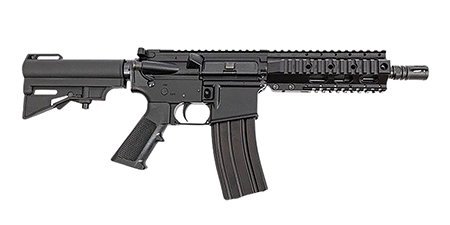 [810141221048] DPMS DP516551736739 KITTY KAT 300 A4 7.5"BRACE BLK