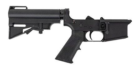 [810141220720] Dpms Panther Arms DP51655153122 Kitty Kat  AR-15 Multi Caliber, Aluminum Black Hardcoat Anodize Receiver, DPMS CAR-15 Pistol Brace BlackA2 Grip
