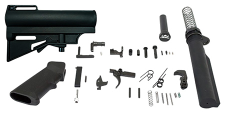 [810141220836] Dpms Panther Arms DP51655159027 Car Blade Lower Build Kit Pistol AR-15 Black