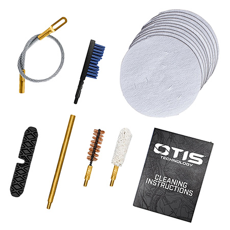[014895005149] Otis FG70145 Patriot Cleaning Kit 45 Cal Pistol/ 15 Pieces Yellow Plastic Box Case