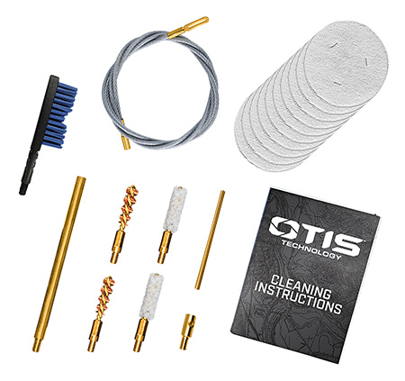 [014895005170] Otis FG70122 Patriot Cleaning Kit .17/.22Cal Handgun/Rifle/15 Pieces Yellow Plastic Box Case
