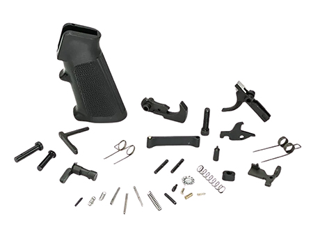 [810155160678] White Label Armory WLA-LOW-1013-01 Complete Lower Parts Kit For AR-15 Black