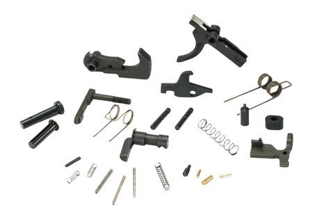 [810155160692] White Label Armory WLA-LOW-1015-01  Lower Parts Kit For AR-15 Black