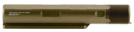 [708747546620] Strike ARARET7FDE Advanced Receiver Extension  AR-15, AR-10 Flat Dark Earth Aluminum