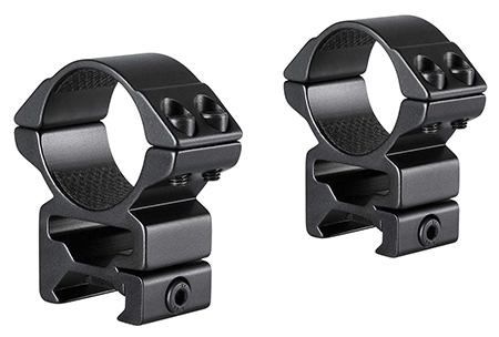 [5054492221172] Hawke Sport Optics 22117 Match Mount  Matte Black Anodized Aluminum 30mm Tube, High Weaver