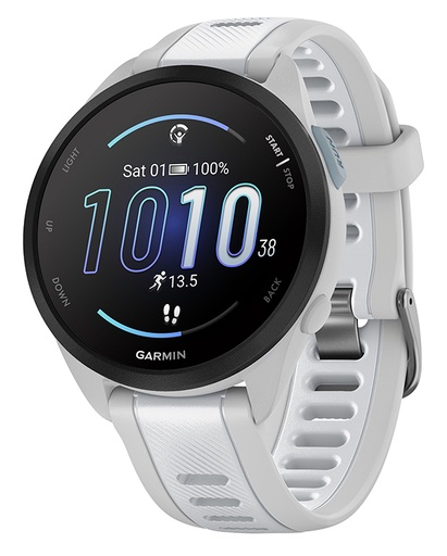 [753759326623] GAR 010-02863-31    FORERUNNER 165 MUSIC GRY/WHTST