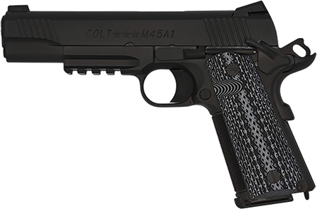 [098289111845] Colt Mfg O1070CQBB Custom Carry CQB 45 ACP 7+1 5" National Match Barrel, Carbon Steel Frame w/Picatinny Rail