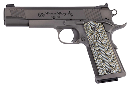 [098289113337] COLT O1082CS CUSTOM CARRY 9M 5 SS/SMK DLC